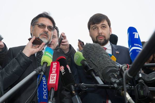 Представители «ЛНР» и «ДНР» ответил на заявление Волкера