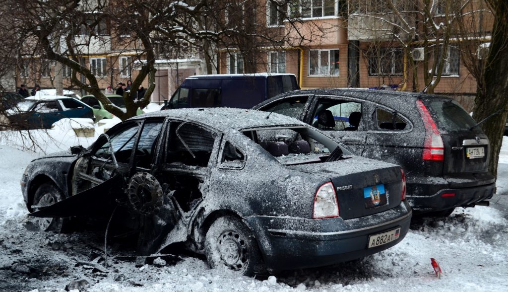 В оккупированном Донецке взорвали авто
