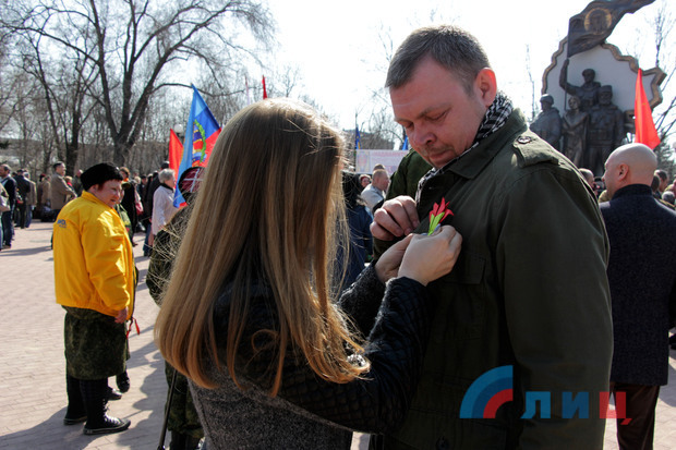 В «ЛНР» отметили четвертую годовщину «взятия» СБУ