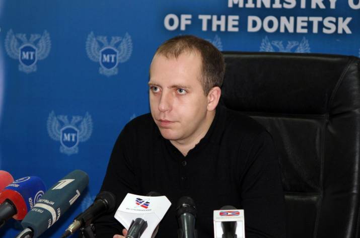 В Донецке задержали бывшего «министра» транспорта