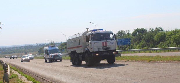 В Луганск привезли российский «гумконвой»