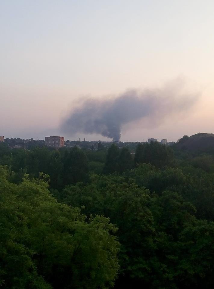 В оккупированном Донецке горела шахта «Куйбышевская»