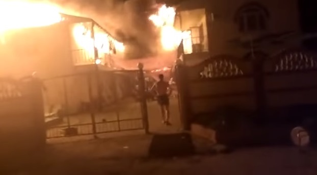 В Седово сгорел частный пансионат