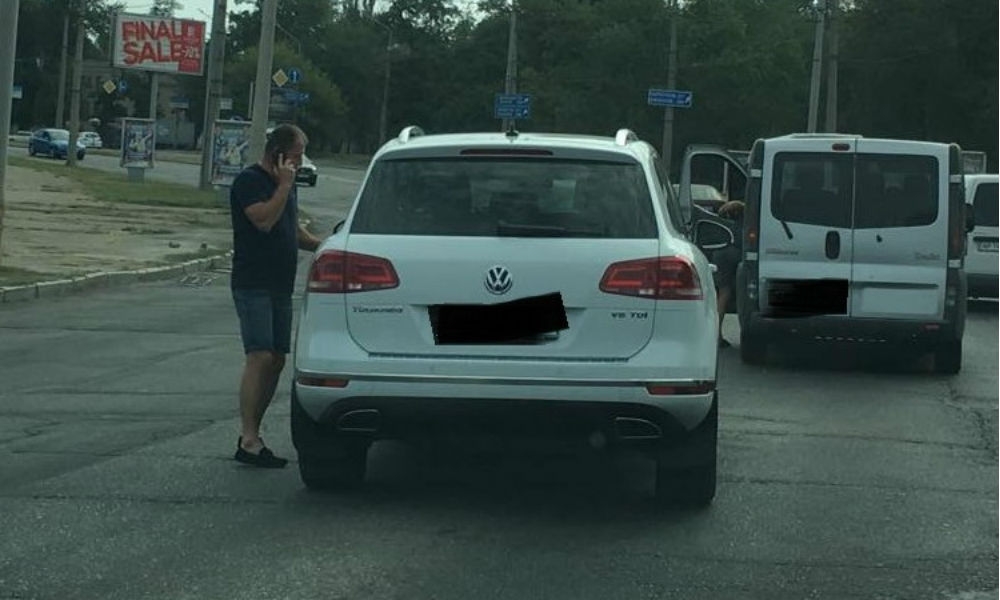Юрий Вернидуб попал в аварию в Запорожье