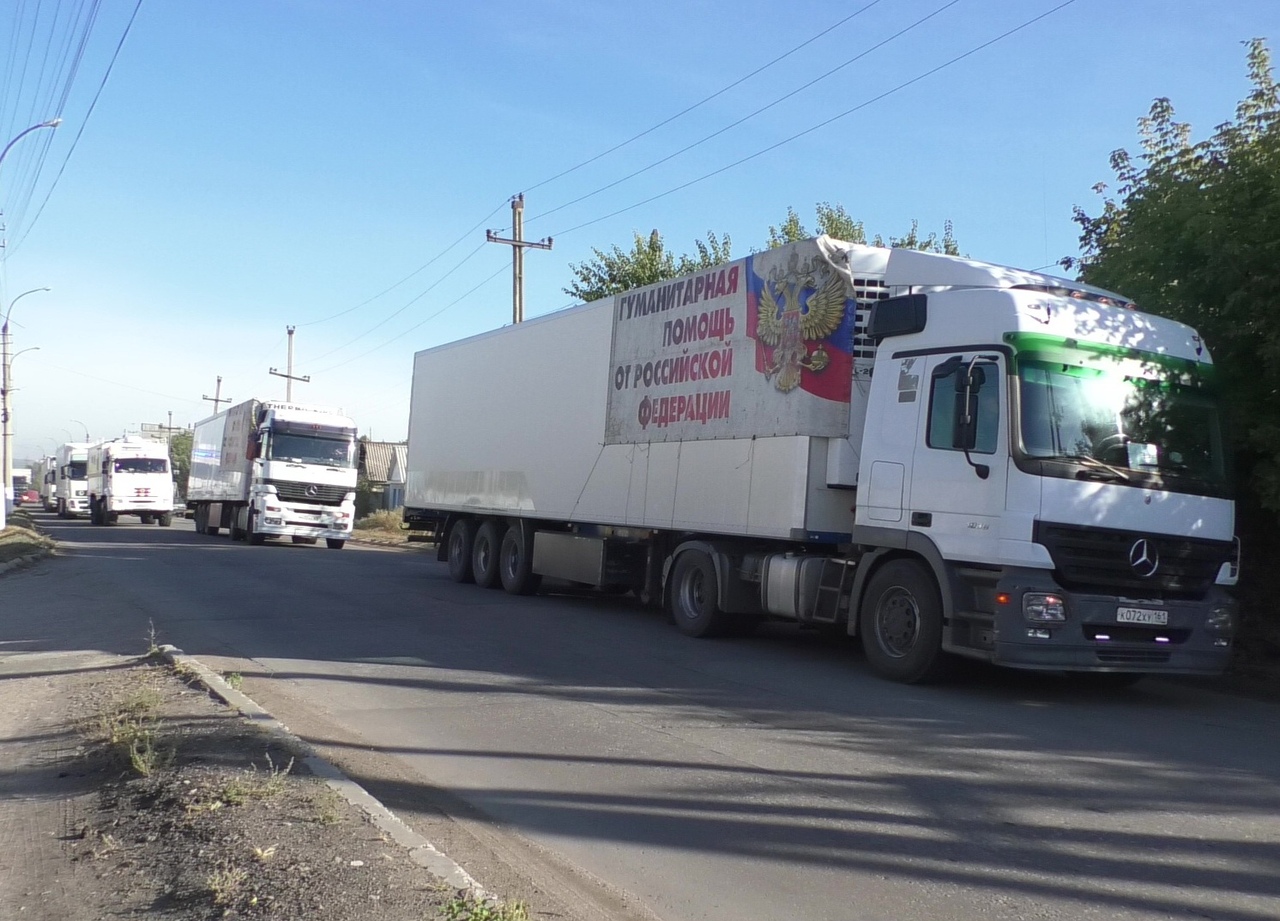 В оккупированный Луганск заехал «гумконвой» из России