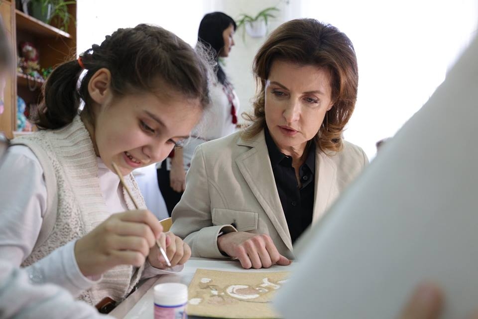 Марина Порошенко открыла на Луганщине инклюзивный центр