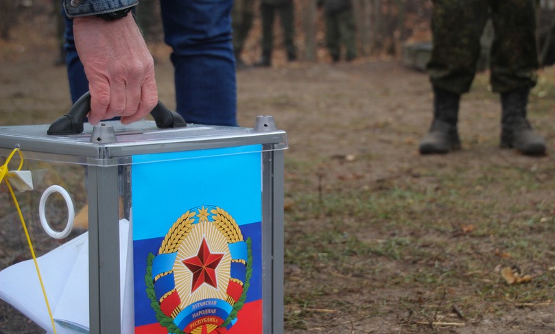 Группировка «ЛНР» утверждает, что явка на «выборах» составила 77%, в «ДНР» – свыше 80%