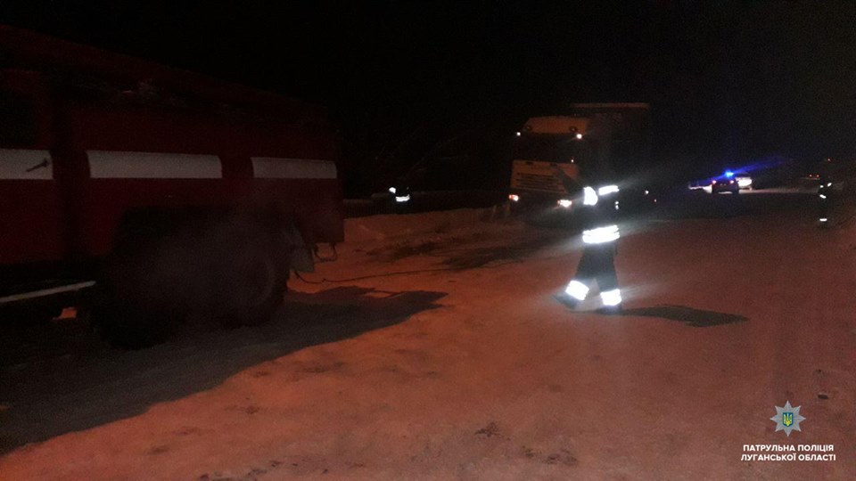 На Луганщине по обе стороны линии разграничения водители застревают на дороге