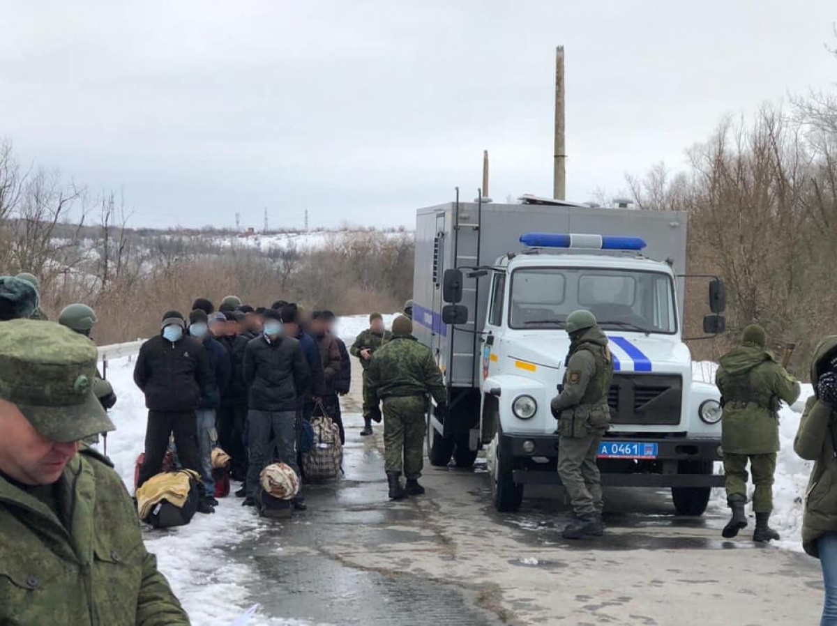 С неподконтрольной территории Луганщины передали 33 осужденных