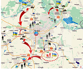 Горячий август 2014. Битва за Луганск