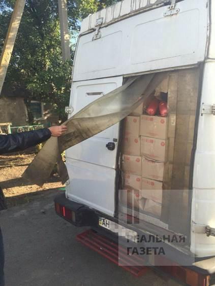 На Донетчине СБУ задержала контрабанду с тремя тоннами колбасных изделий