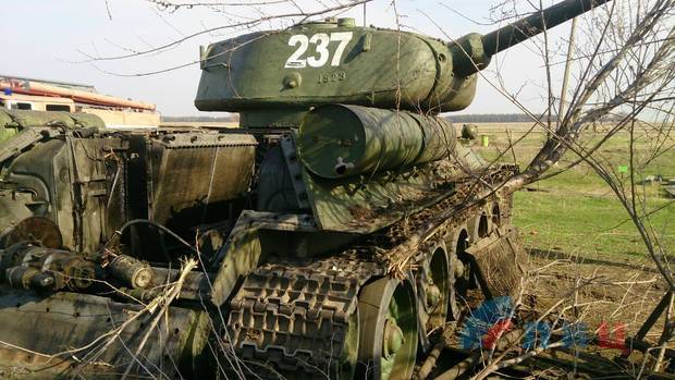 В Луганске уничтожена военная техника, предназначенная для парада (ОБНОВЛЯЕТСЯ)