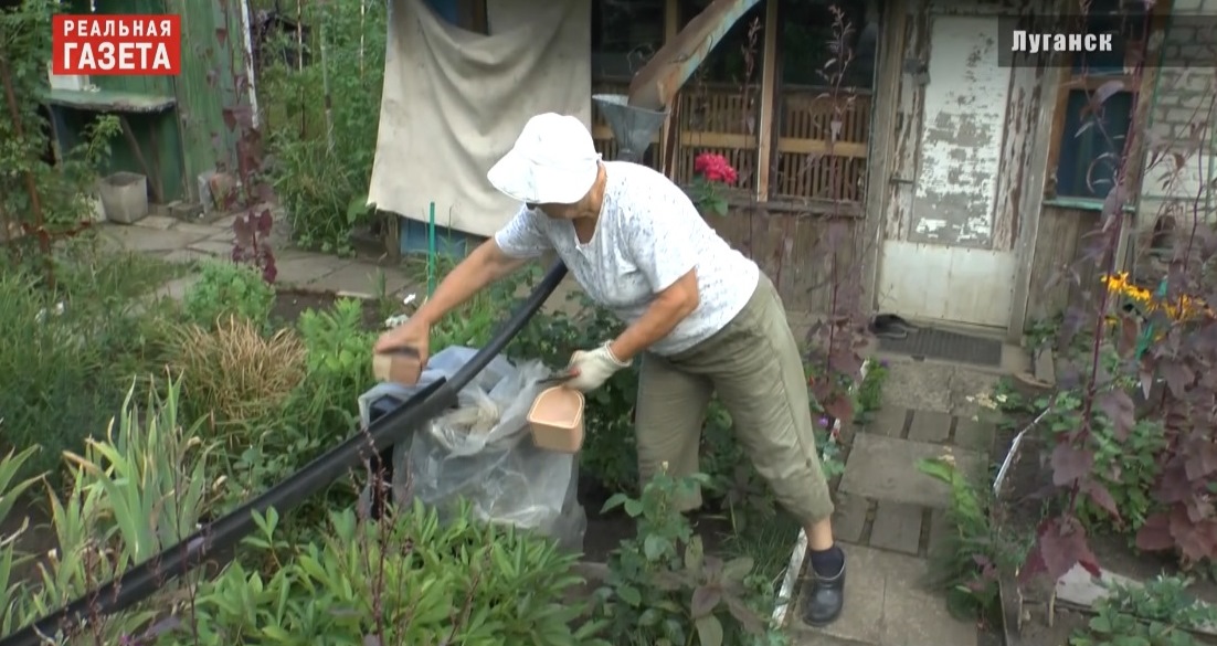 Луганские дачники. Без воды (ВИДЕО)
