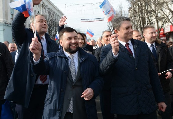 Главы «ЛНР» и «ДНР» надеются на встречу с Путиным в аннексированном Крыму