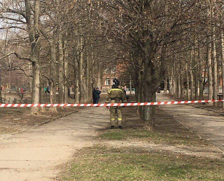 В Донецке на территории школы нашли гранату