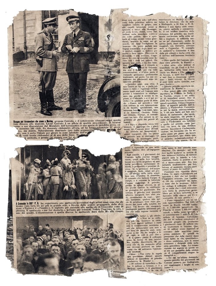 В Старобельске нашли итальянскую газету времен Второй мировой войны