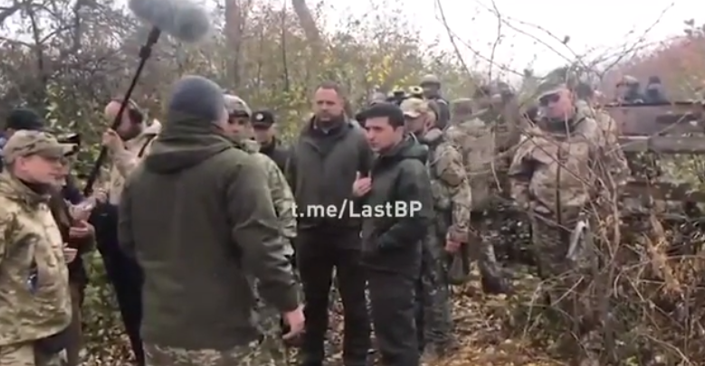 «Я – президент этой страны. Я же не лох какой-то»: Зеленский в Золотом пообщался с военными