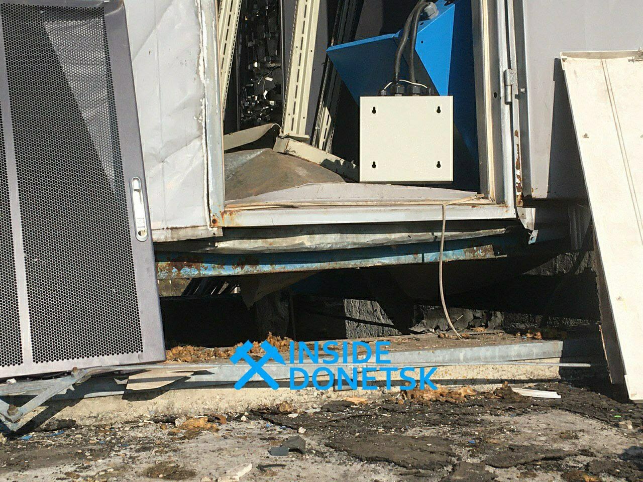 В Донецке подорвали вышку связи. Потом последовал ультиматум