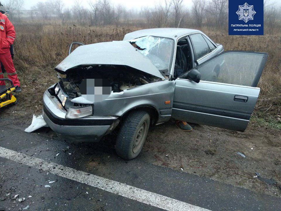 Между Северодонецком и Рубежным произошло ДТП