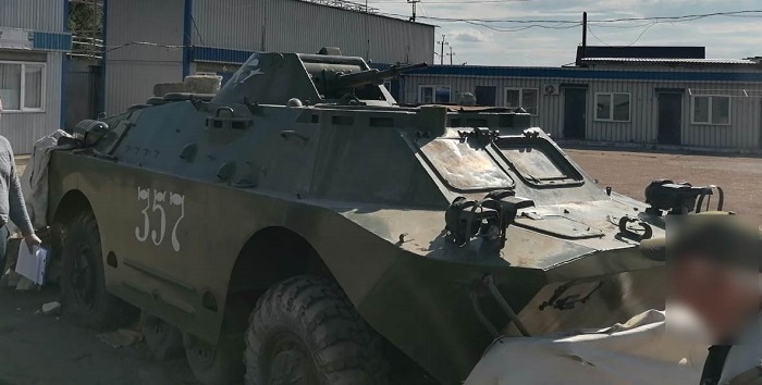 В Лисичанске нашли БРДМ, который боевики хотели поставить как памятник