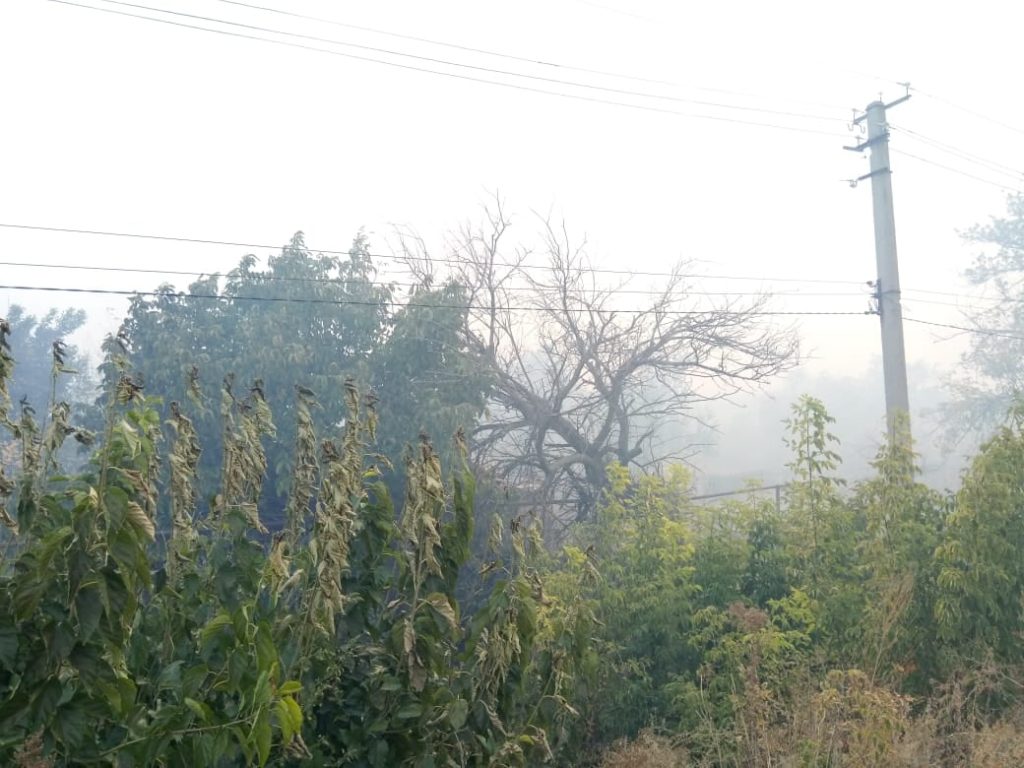 Загорелся пункт пропуска “Станица Луганская”. До этого его успели закрыть