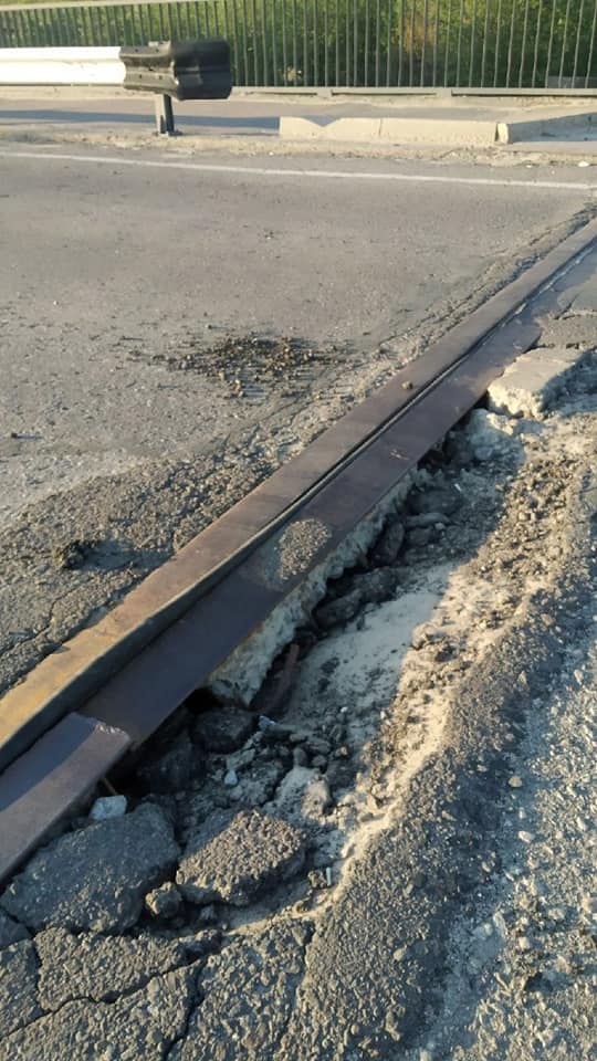 В сети показали, как в Луганске выглядит эстакада
