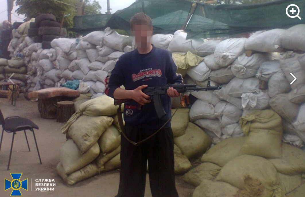 В Луганской области задержали боевика, который штурмовал здание СБУ в 2014 году, а потом разграблял его