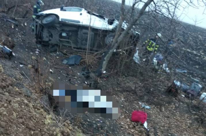 В Луганской области на скользкой дороге произошло ДТП со смертельным исходом