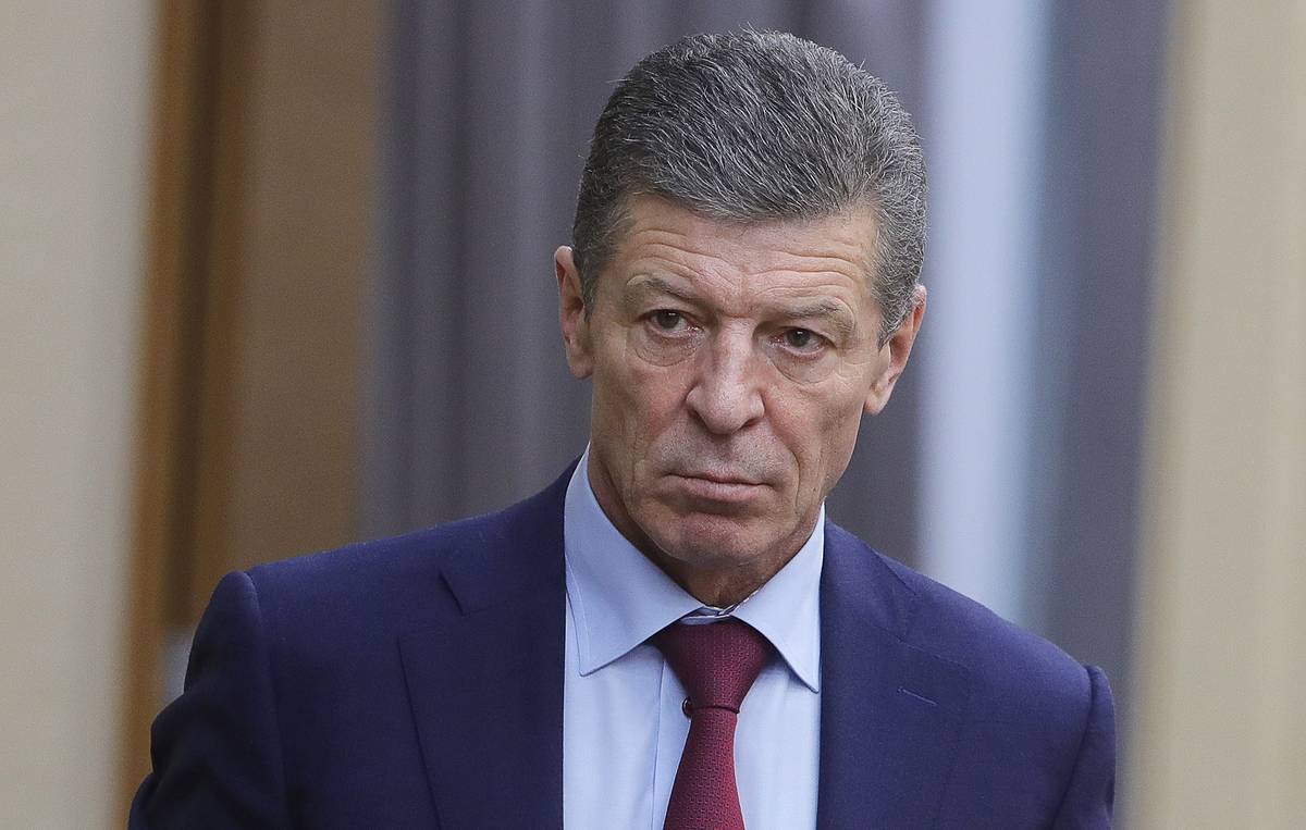 Советник Путина Козак пожаловался, что Киев не хочет напрямую говорить с Луганском и Донецком