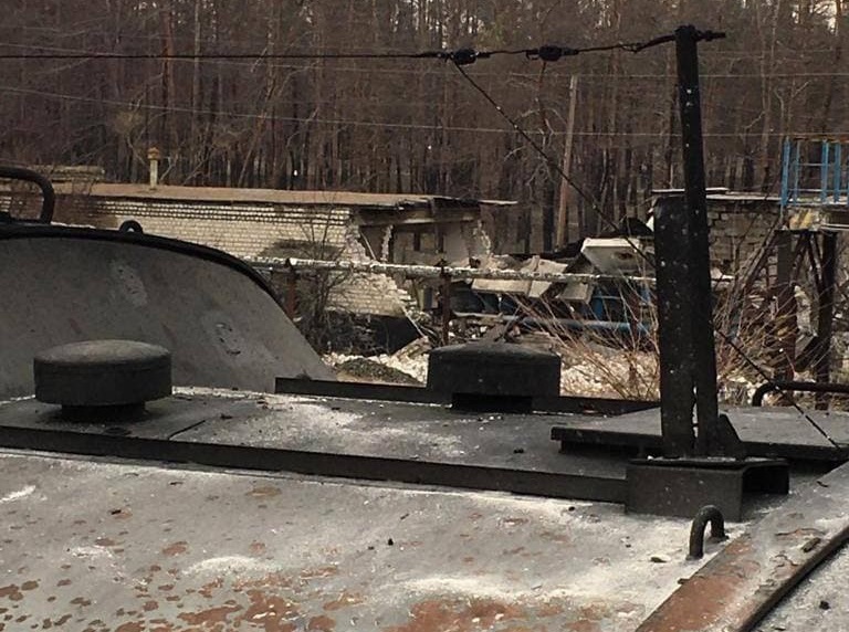 Под обстрел боевиков попало локомотивное депо &#8220;Кондрашевская-Новая&#8221;