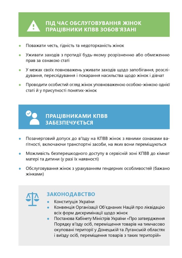 Меня хотят обыскать. Какие действия в отношении женщин запрещены работнику КПВВ