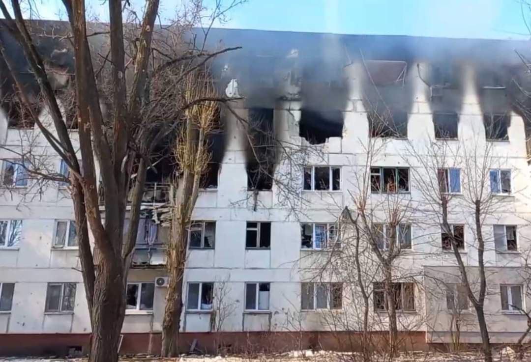 Северодонецк подвергся новым обстрелам. В города снова пожары