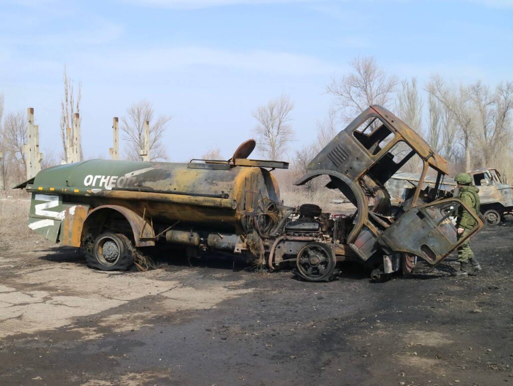 “ЛНР” обвинили ВСУ в обстреле Луганского аэропорта ракетой “Точка-У”