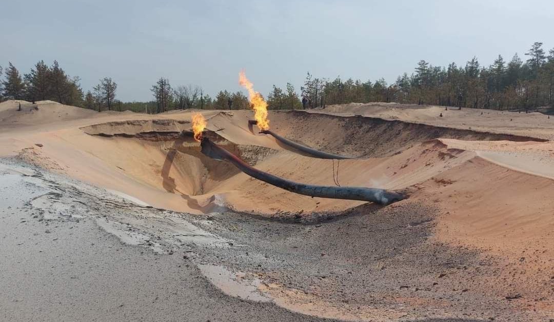 На Луганщине отремонтировали поврежденный оккупантами газопровод