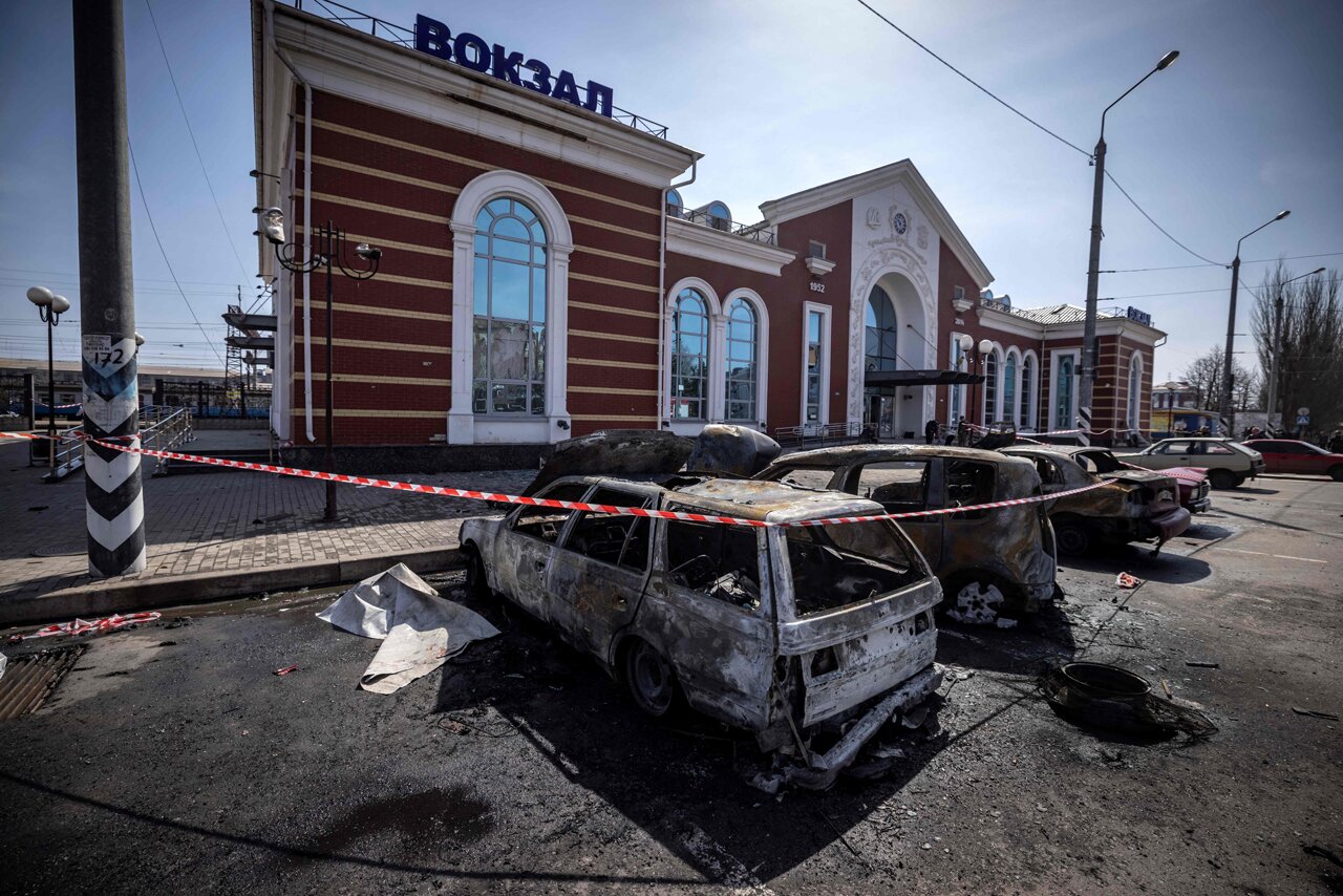 В СБУ установили, что ракета, убившая больше 60 человек на вокзале в Краматорске, была пущена с неподконтрольной территории