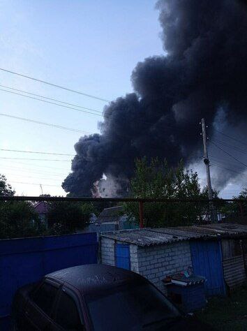 В Сватово горел склад с боеприпасами. “ЛНР” винит во всем украинскую сторону