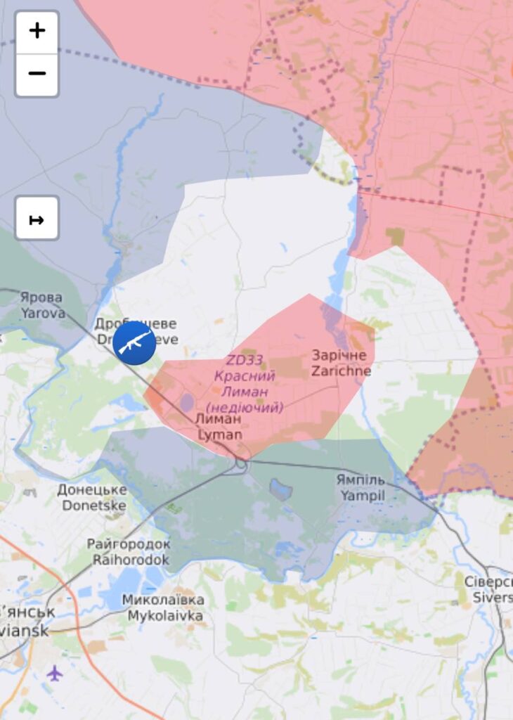 Що відбувається під лиманом. Актуальна карта бойових дій