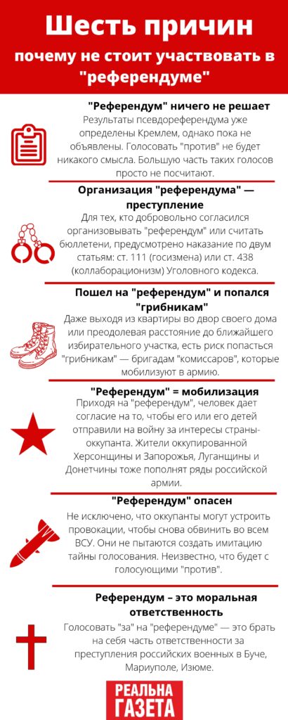 Шесть причин не участвовать в &#8220;референдуме&#8221;