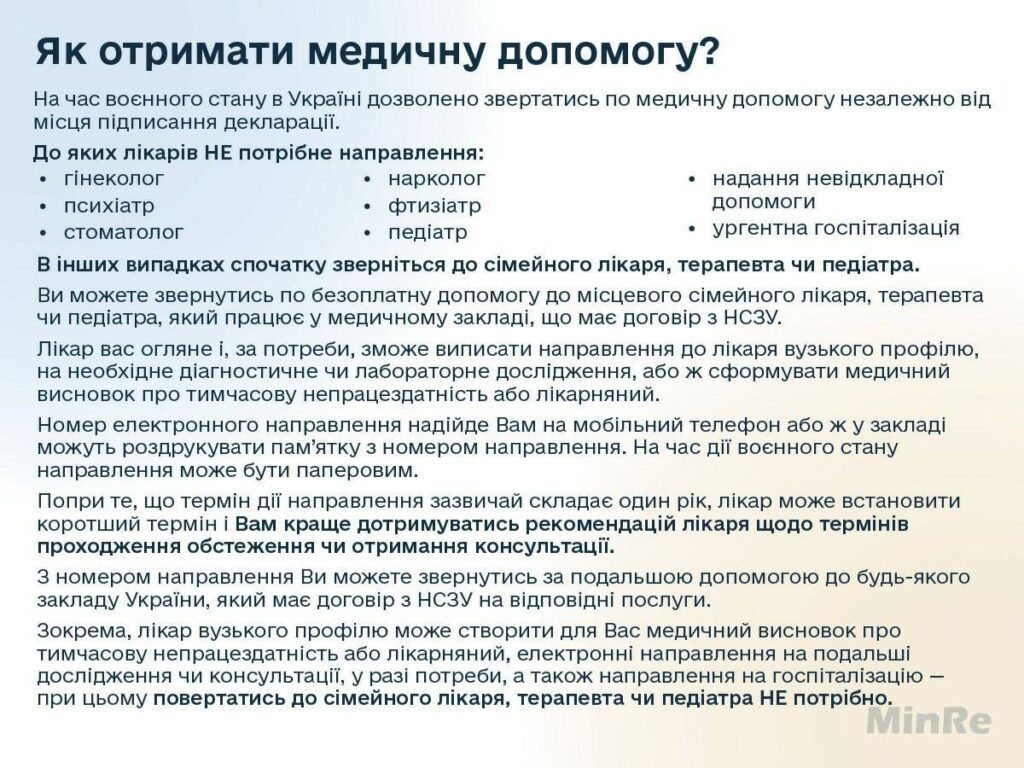 Як переселенці можуть отримати безкоштовні ліки. Описано алгоритм