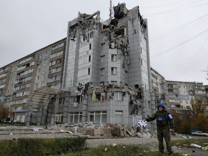В “ЛНР” стверджують, що в Алчевську обстріляний готель “Металург”