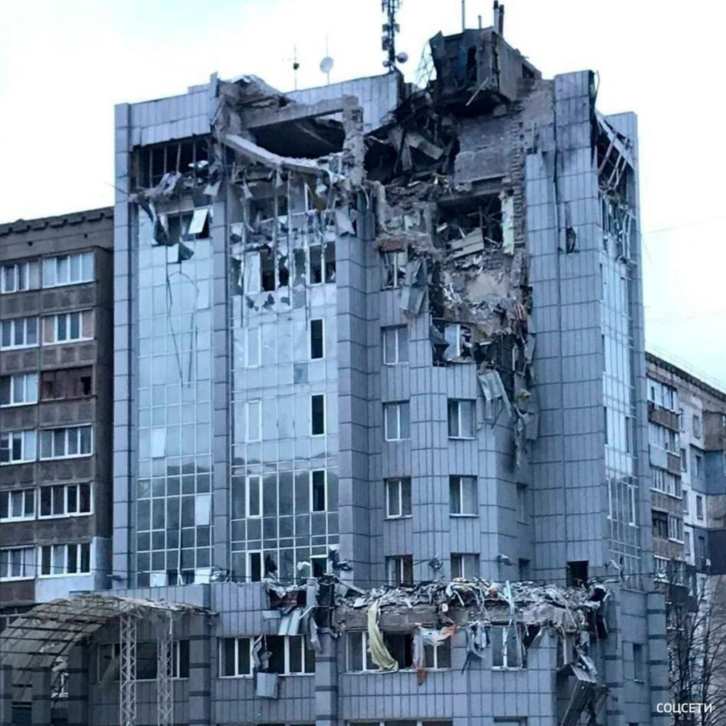 В “ЛНР” стверджують, що в Алчевську обстріляний готель “Металург”