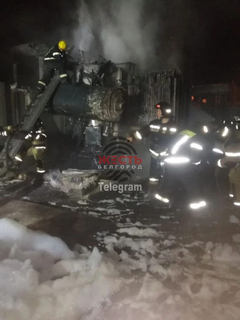 У прикордонному Білгороді гриміли вибухи та горіла підстанція
