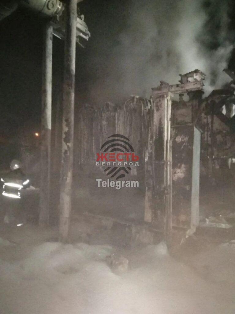 У прикордонному Білгороді гриміли вибухи та горіла підстанція