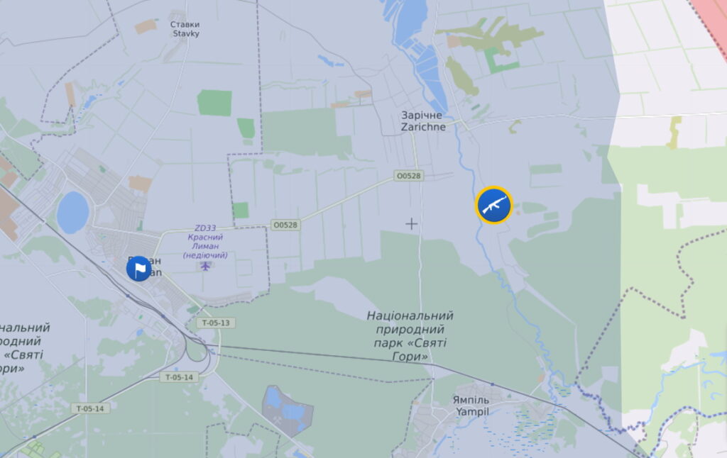 Українські захисники публікують фотографію з села Торське на Донеччині