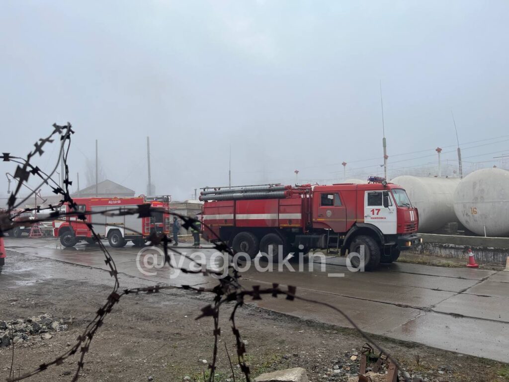 В окупованій Макіївці загорілися цистерни з паливом окупантів
