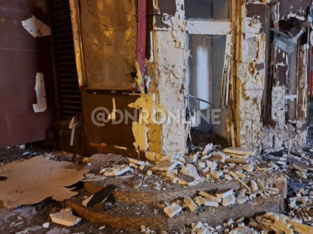 Центр окупованого Донецька знаходиться під обстрілами