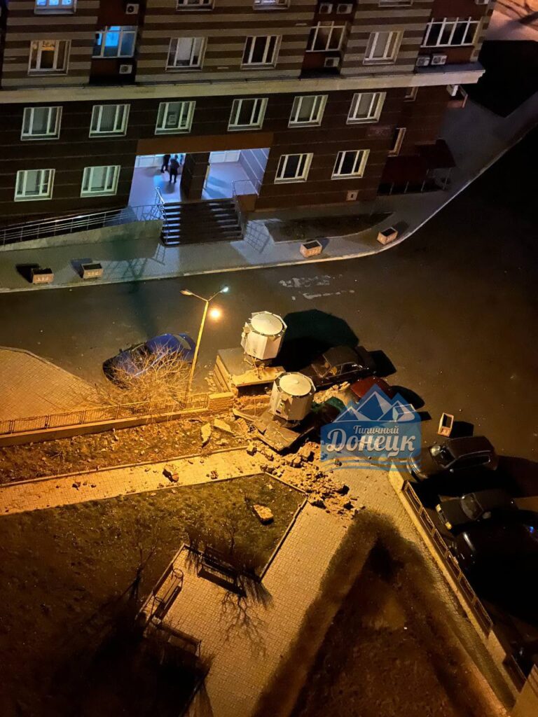 Центр окупованого Донецька знаходиться під обстрілами