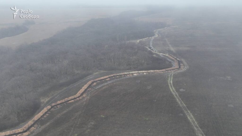В мережі показали укріплення окупантів, які вони збудували на Бахмутському напрямку
