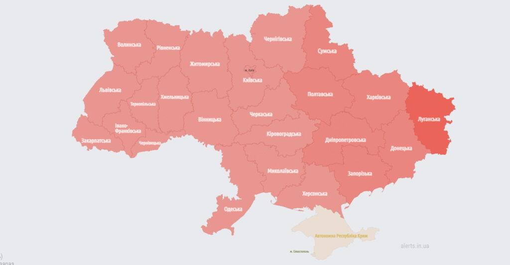Росія запустила крилаті ракети по Україні