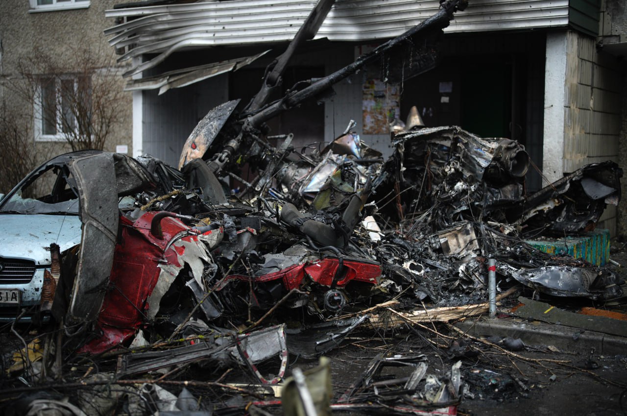 Падіння гелікоптера у Броварах. Все, що відомо на даний момент